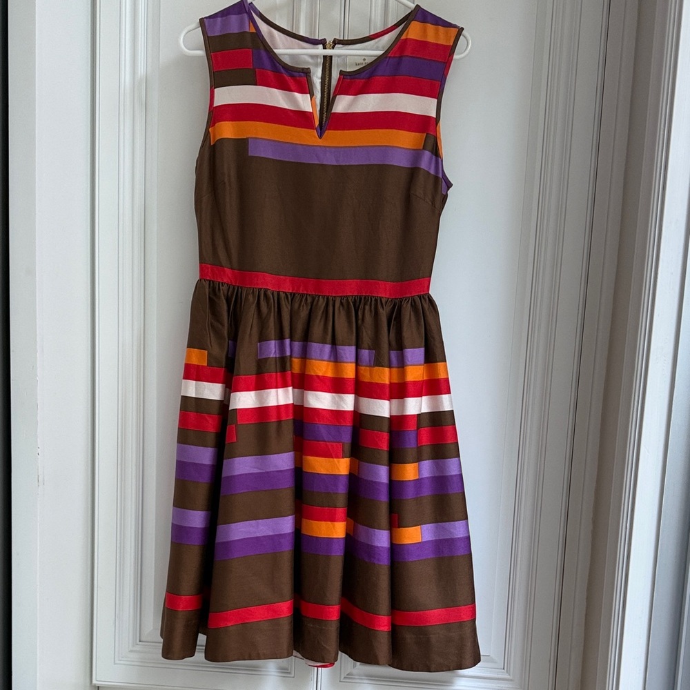kate spade Multicolor Striped Kids Dress